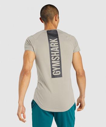 T Shirts Gymshark Bold Hombre Gris | CO 3348MQZ